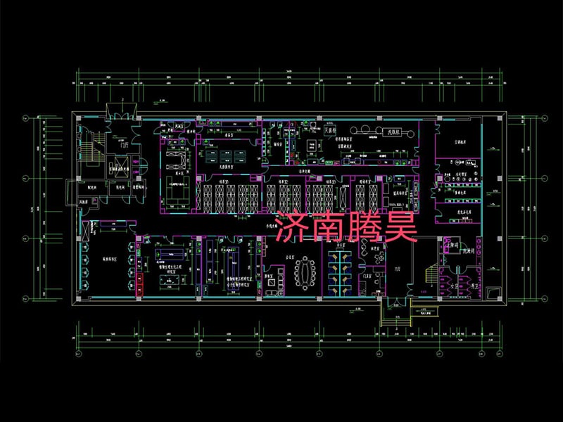 2000平米麻豆成人影院在线室平面设计图