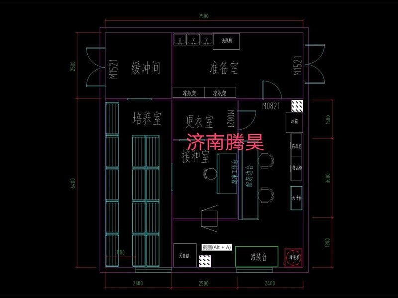 50平米麻豆成人影院在线室平面设计图
